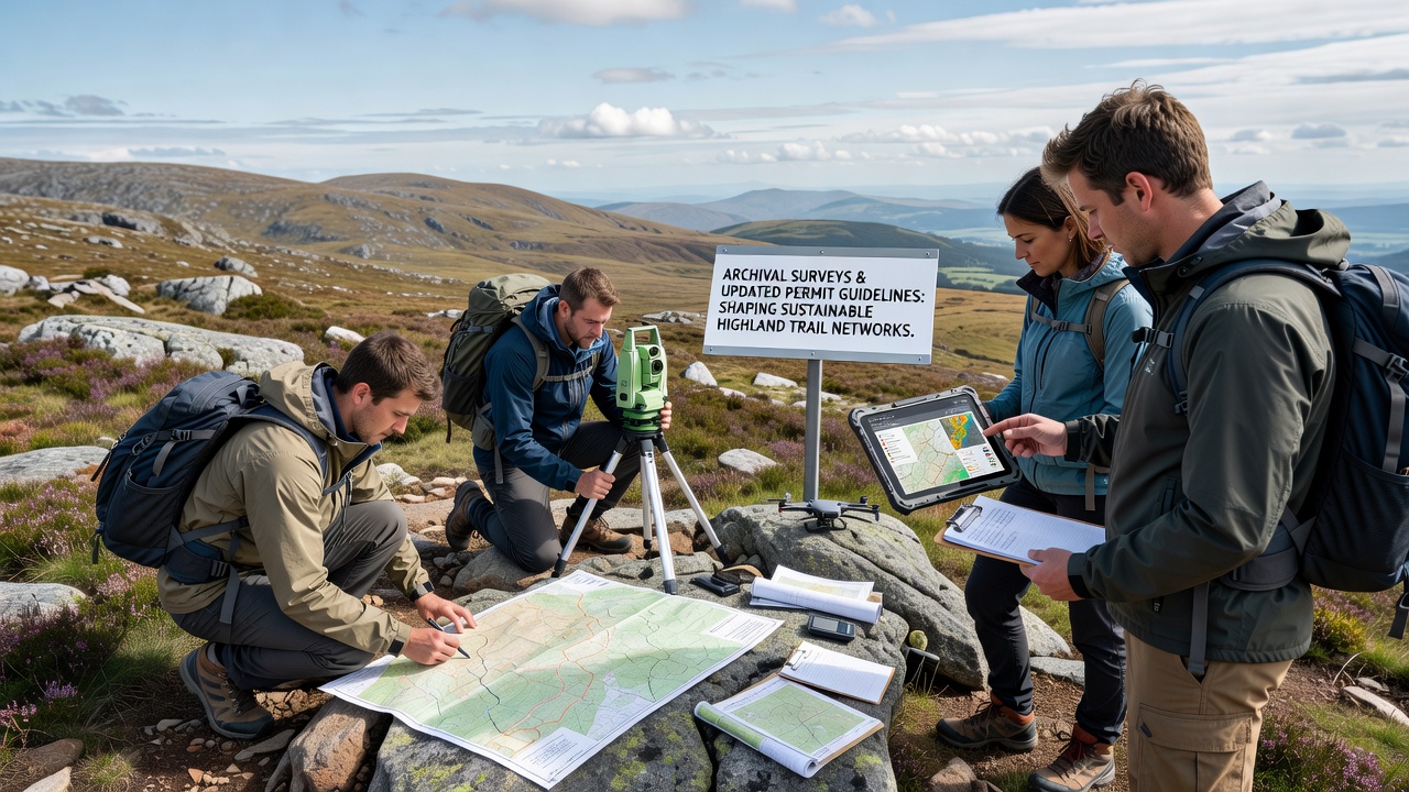 How Archival Surveys of Summit Terrain Alterations Shape Updated Permit Guidelines for Highland Trail Networks
